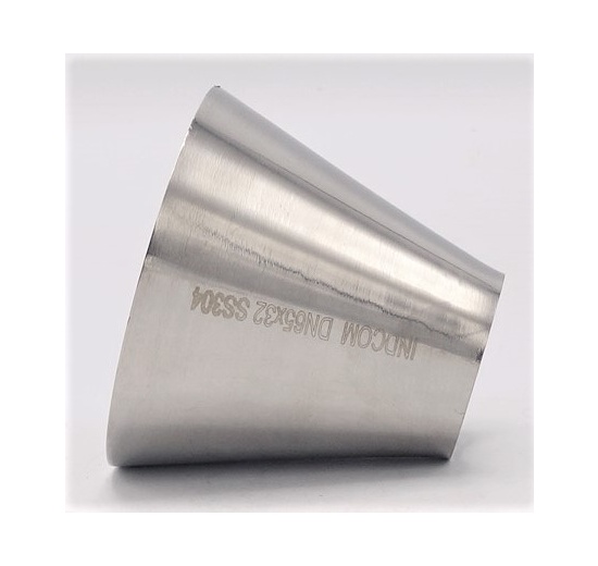 Redukce centrická, navařovací, krátká DN65/32