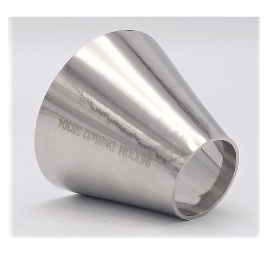 Redukce centrická, navařovací, krátká DN65/32