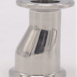 Redukce excentrická, clamp  DN40/25