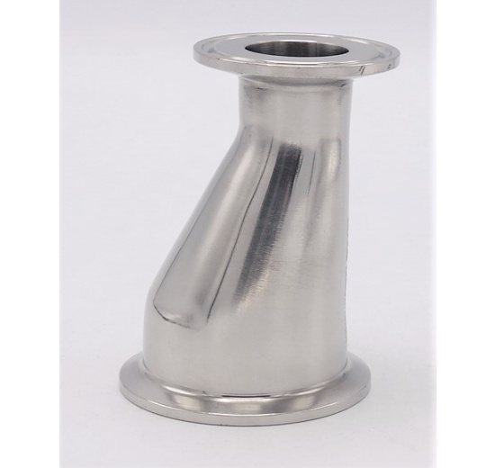 Redukce excentrická, clamp  DN50/25