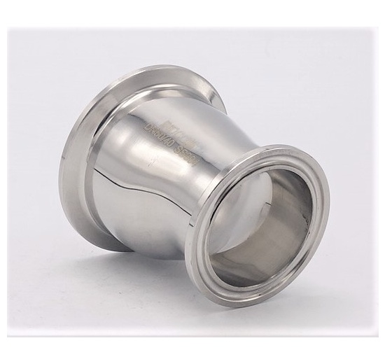 Redukce excentrická, clamp  DN50/40