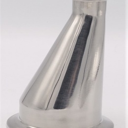 Redukce excentrická, clamp  DN65/25