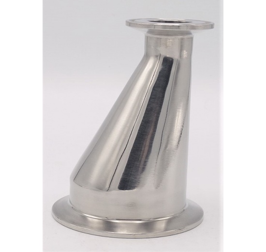 Redukce excentrická, clamp  DN65/25