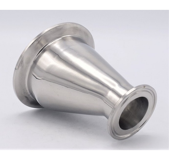 Redukce excentrická, clamp  DN65/32