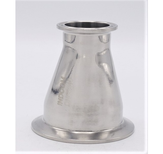 Redukce excentrická, clamp  DN65/40