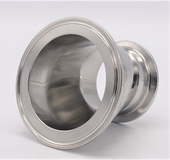 Redukce excentrická, clamp  DN65/50