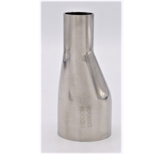 Redukce excentrická, navařovací, dlouhá DN 50/25