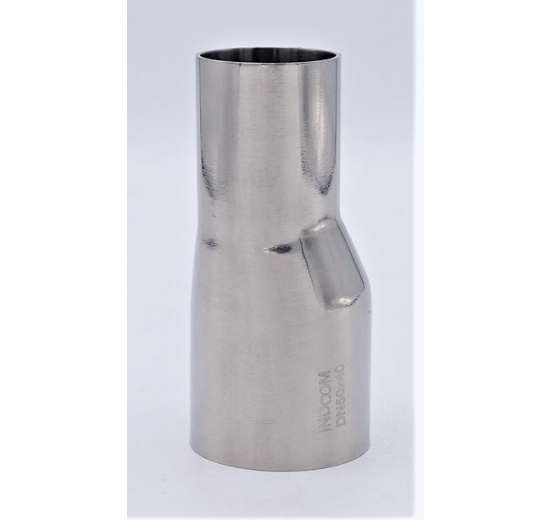 Redukce excentrická, navařovací, dlouhá DN 50/40