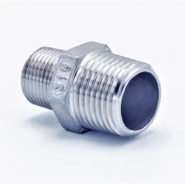 redukce závitová (redukovaný nipl), typ 341, VNĚ/VNĚ | 1/2" x 3/8"