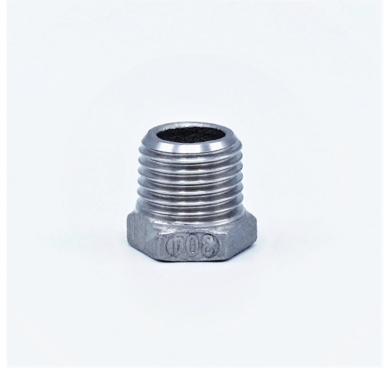 redukce závitová, vnitřní/vnější závit, typ 325, 1/4" x 1/8"