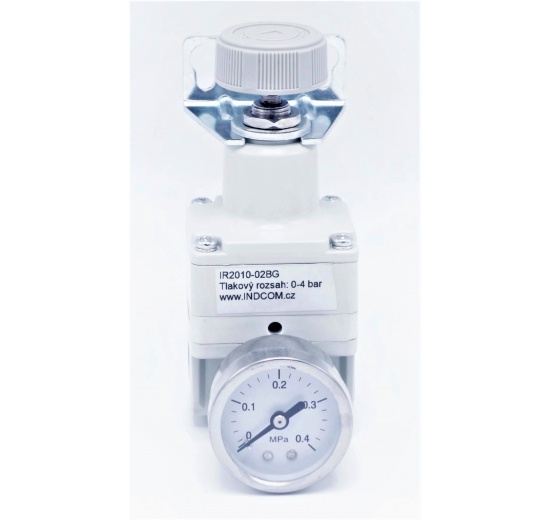 Redukční ventil s jemnou regulací G 1/4"   rozsah 0.1-4 bar