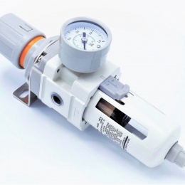 regulační ventil, filtr a ochranný koš