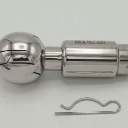 Rotační mycí hlavice, na závlačku | 32 mm x 1,9 mm se závlačkou