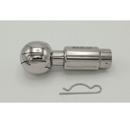 Rotační mycí hlavice, na závlačku | 32 mm x 1,9 mm se závlačkou