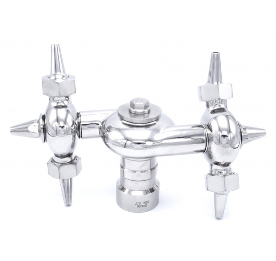 Rotační trysková  mycí hlavice závitová