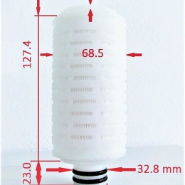 rozměry filtrační vložky DN25