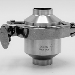 Sanitární zpětná klapka, navařovací S-S, DN25(28x1,5mm)