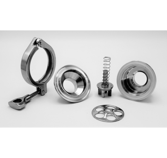 Sanitární zpětná klapka, navařovací S-S, DN50(52x1,5mm)