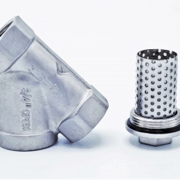 šikmý Y filtr s nerezovým sítkem, závitový 3/4”