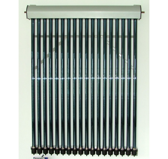 Solární systém - panely s vakuovými trubicemi