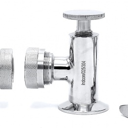 Stavoznak clamp připojení, horní a spodní díl