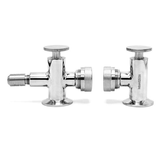 Stavoznak se vzorkovacím kohoutkem