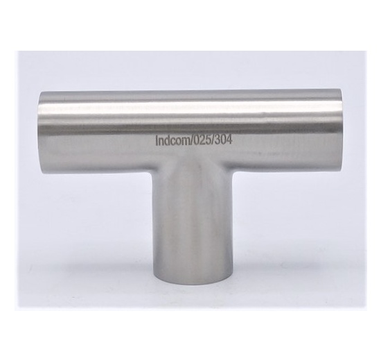 T kus dlouhý, navařovací DN25 (28x1,5mm) nerezová ocel