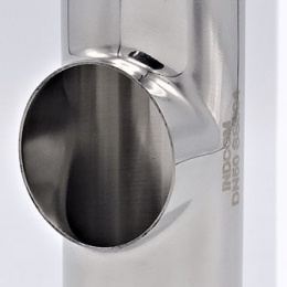 T kus krátký, navařovací DN50 (52x1,5mm) nerezové armatury