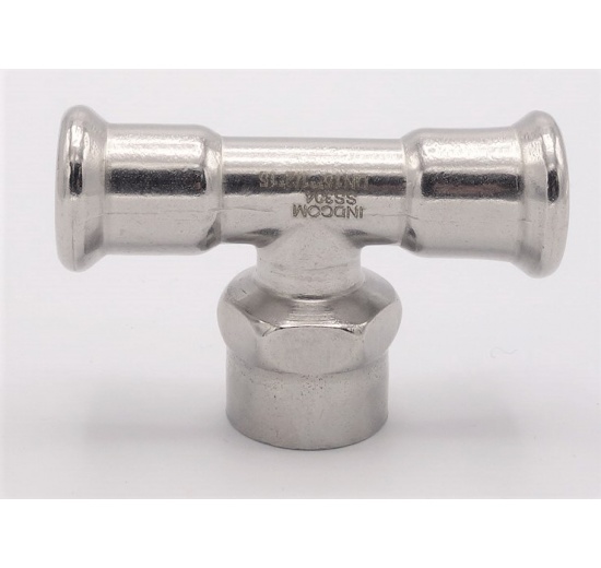 T-kus, lisovací F/F(závit vnitřní)/F 15_1/2"_15