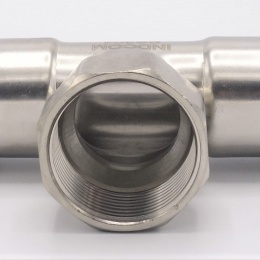 T-kus, lisovací F/F(závit vnitřní)/F 35_1 1/4"_35