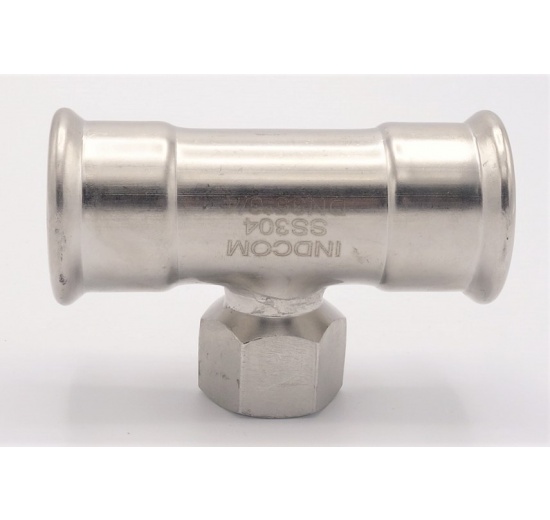 T-kus, lisovací F/F(závit vnitřní)/F 35_3/4"_35