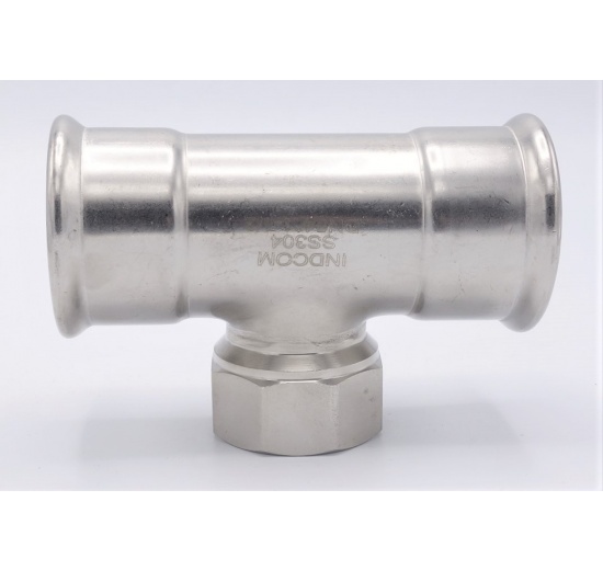 T-kus, lisovací F/F(závit vnitřní)/F 54_1 1/2"_54