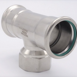 T-kus, lisovací F/F(závit vnitřní)/F