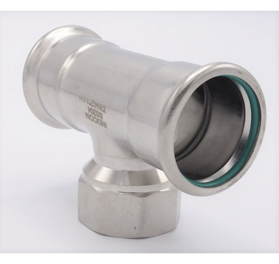 T-kus, lisovací F/F(závit vnitřní)/F