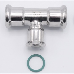 T-kus, lisovací,redukovaný, F/F/F 22_18_22, nerez