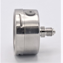 Tlakoměry celonerezové se zadním axiálním připojením