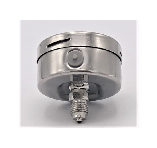 Tlakoměry celonerezové se zadním axiálním připojením