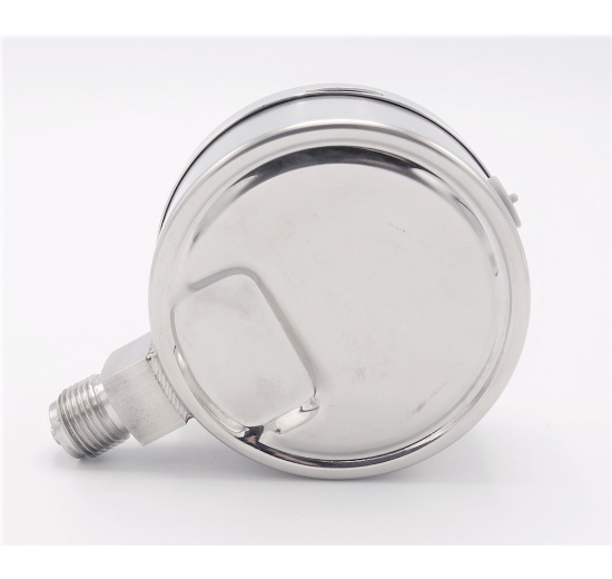 Tlakoměry se spodním (radiálním) připojením, číselník 100 mm, 0 - 4 bar (1/2")