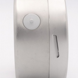 Tlakoměry se spodním (radiálním) připojením, číselník 100mm, rozsah -1/ 1.5 bar, závit1/2"