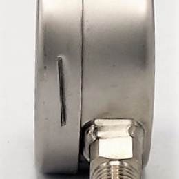 Tlakoměry se spodním (radiálním) připojením číselník 63 mm