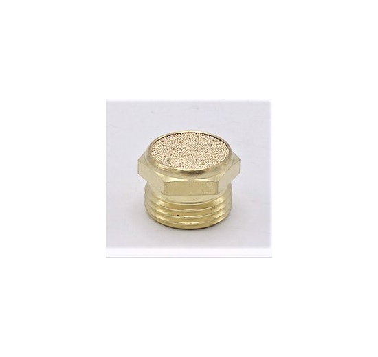 Tlumič hluku 1/4” bronz