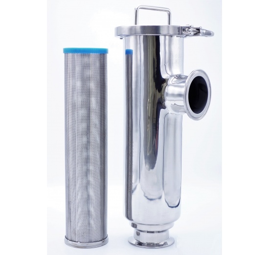 trubkový filtr DN 65 a filtrační perforovaný plech 0,9 mm