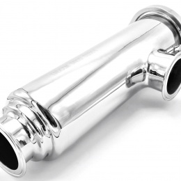 trubkový rohový filtr DN 65, clamp připojení DN 65 (K91)