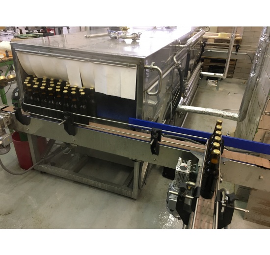 Tunelový pasterizátor pro pivovary