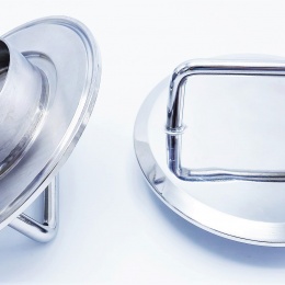 upravené víčko pro štěrbinové síto 0,1 /0,3 /0,55 /0,8 mm | filtr DN 50