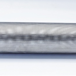 Válcový filtr nerezový, děrovaný plech, průměr 71 mm materiál nerezová ocel AISI304