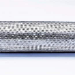 Válcový filtr nerezový, děrovaný plech, průměr 81 mm materiál nerezová ocel AISI304