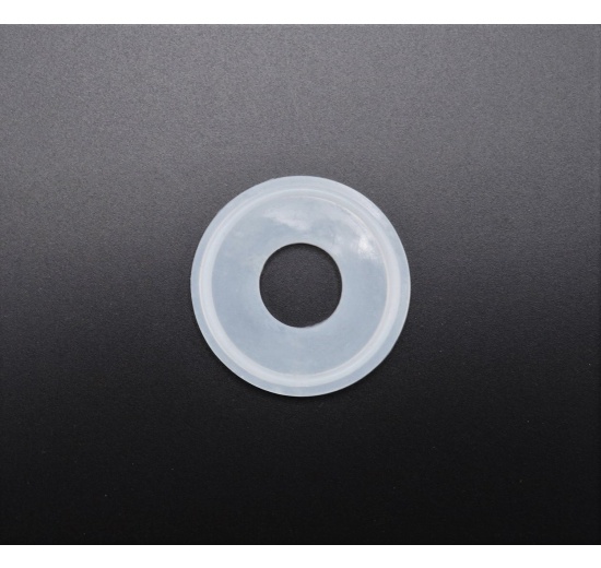 VMQ clamp těsnění, DN 10, talířek 50,5 mm