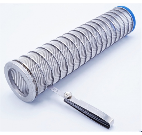 vnitřní síto 0,5 mm do nerezového filtru DN 65