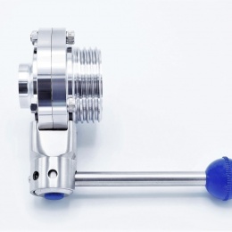 závitová/navařovací přímá klapka, typ G-S, DN 40